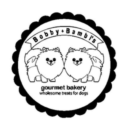 BOBBY + BAMBI'S GOURMET BAKERY WHOLESOME TREATS FOR DOGS