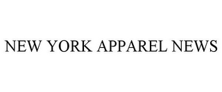 NEW YORK APPAREL NEWS