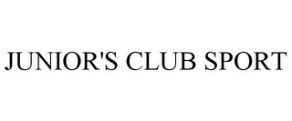 JUNIOR'S CLUB SPORT