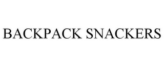 BACKPACK SNACKERS