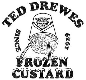 TED DREWES FROZEN CUSTARD SINCE 1929