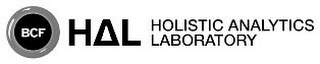 BCF HAL HOLISTIC ANALYTICS LABORATORY