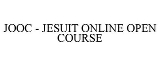 JOOC - JESUIT ONLINE OPEN COURSE