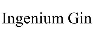 INGENIUM GIN