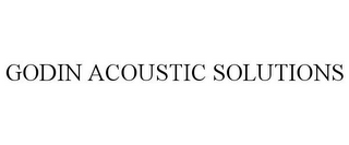 GODIN ACOUSTIC SOLUTIONS