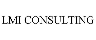 LMI CONSULTING