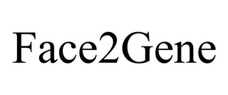 FACE2GENE