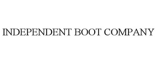 INDEPENDENT BOOT COMPANY