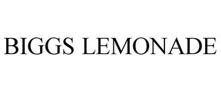 BIGGS LEMONADE