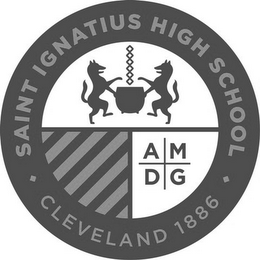 SAINT IGNATIUS HIGH SCHOOL CLEVELAND 1886 AMDG