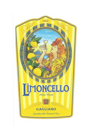 LIMONCELLO ANTICA RICETTA ERCOLE GAGLIANO DAL 1860 SPECIALITÁ DELLA RINOMATA CASA