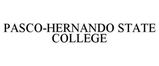 PASCO-HERNANDO STATE COLLEGE