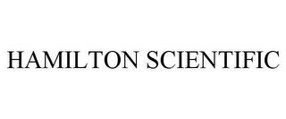 HAMILTON SCIENTIFIC