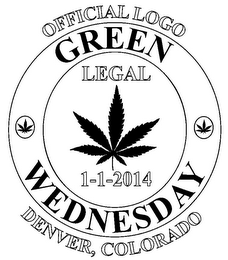 OFFICIAL LOGO GREEN WEDNESDAY DENVER, COLORADO LEGAL 1-1-2014