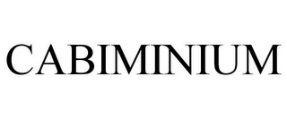CABIMINIUM