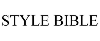 STYLE BIBLE
