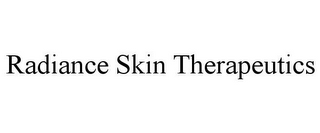 RADIANCE SKIN THERAPEUTICS