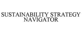 SUSTAINABILITY STRATEGY NAVIGATOR