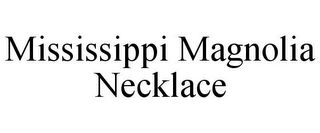 MISSISSIPPI MAGNOLIA NECKLACE