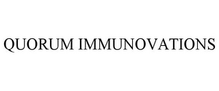 QUORUM IMMUNOVATIONS