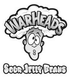 WARHEADS SOUR JELLY BEANS