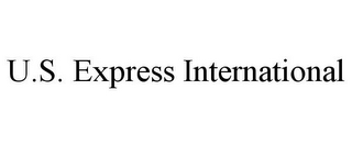 U.S. EXPRESS INTERNATIONAL