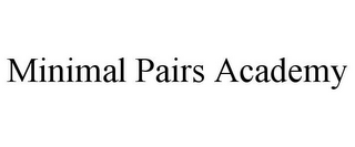 MINIMAL PAIRS ACADEMY