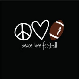 PEACE LOVE FOOTBALL