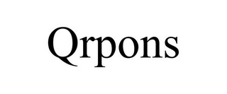 QRPONS