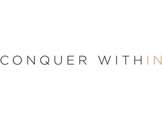 CONQUER WITHIN