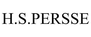 H.S.PERSSE