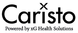 CARISTO POWERED BY XG HEALTH SOLUTIONS X