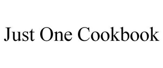 JUST ONE COOKBOOK