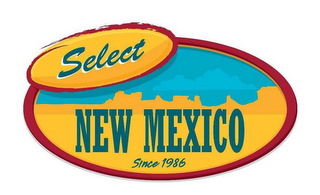 SELECT NEW MEXICO SINCE 1986