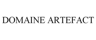 DOMAINE ARTEFACT