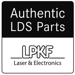 AUTHENTIC LDS PARTS LPKF LASER & ELECTRONICS