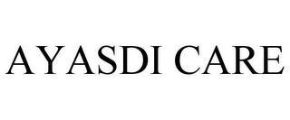 AYASDI CARE