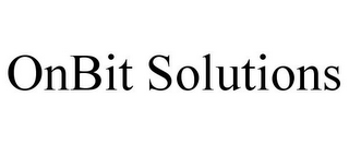 ONBIT SOLUTIONS