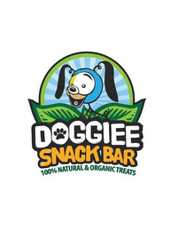 DOGGIEE SNACK BAR 100% NATURAL & ORGANIC TREATS