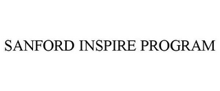 SANFORD INSPIRE PROGRAM