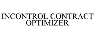 INCONTROL CONTRACT OPTIMIZER