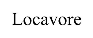 LOCAVORE