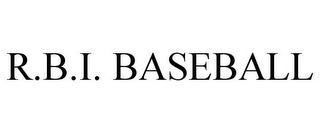 R.B.I. BASEBALL