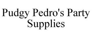 PUDGY PEDRO'S PARTY SUPPLIES