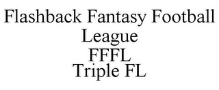 FLASHBACK FANTASY FOOTBALL LEAGUE FFFL TRIPLE FL