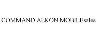 COMMAND ALKON MOBILESALES