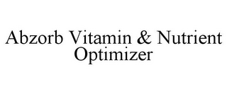 ABZORB VITAMIN & NUTRIENT OPTIMIZER