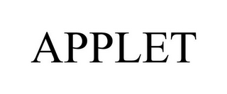 APPLET