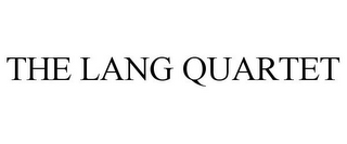 THE LANG QUARTET