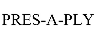 PRES-A-PLY